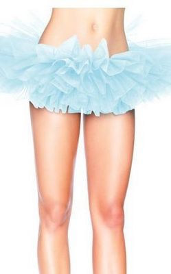Детские Голубая Органза TuTu